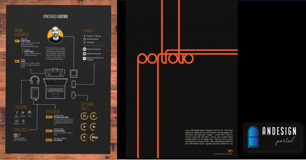 PORTOFOLIO DESAIN GRAFIS black