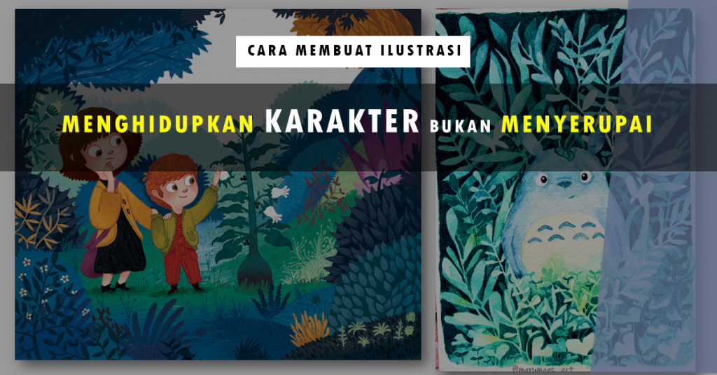 CARA MUDAH MEMBUAT ILUSTRASI